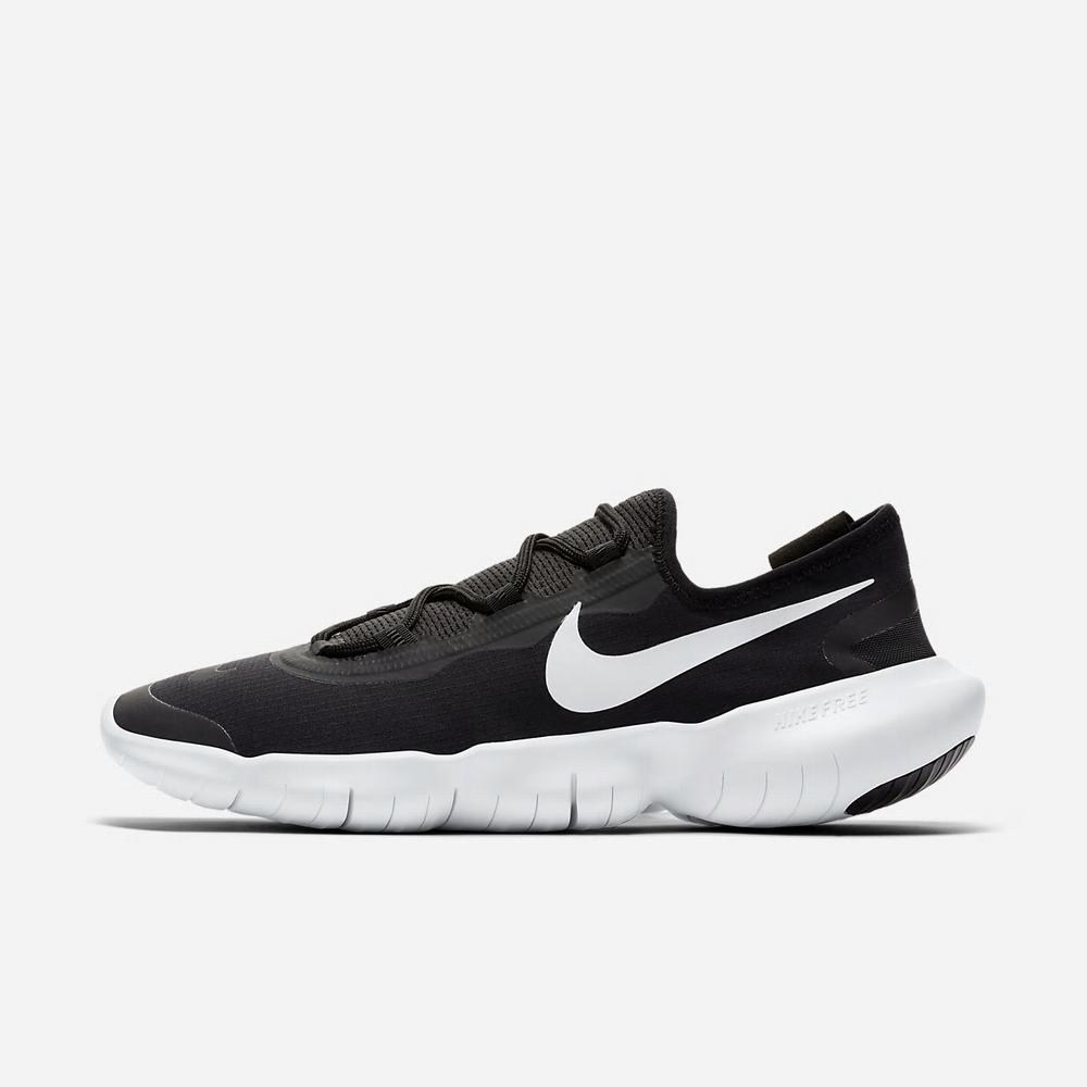 Chaussure De Running Nike Free RN 5.0 2020 Noir 7480-316 Black/Anthracite/White Homme | LUX-44617167